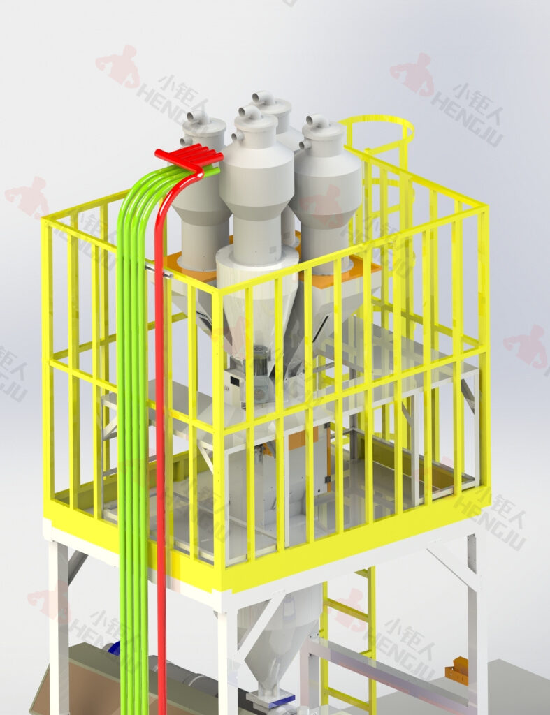 Gravimetric Mixer With Screw Feeder For PP, PS, and PET Crushed Materials