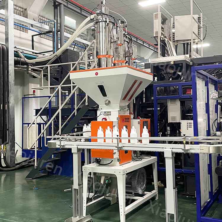 gravimetric mixer for bottle blowing
