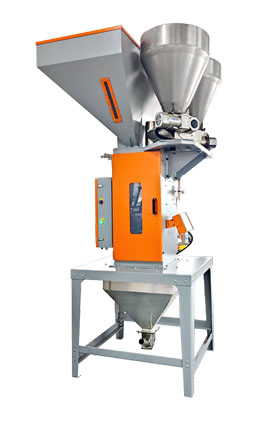 Mezcladores gravimetricos para PET Extrusión